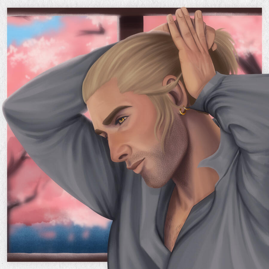 Style: Chest Up - Complex Background